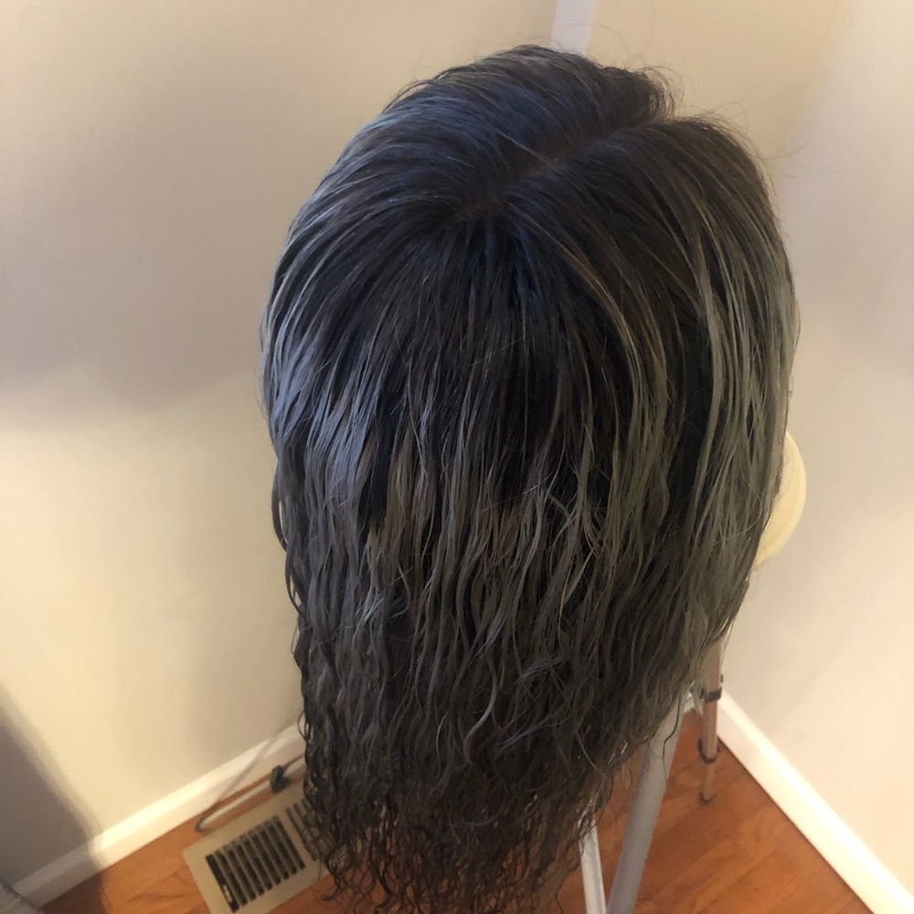 24 inch Titanium wig